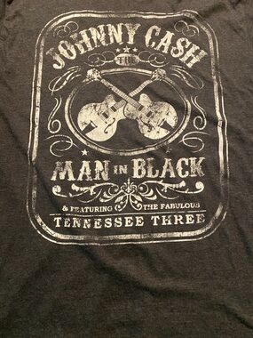 Johnny Cash ‘Man in Black' Graphic Tee - Black Unisex